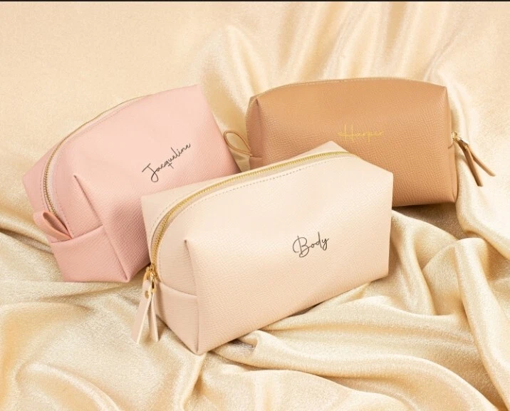 Personalized Makeup Bag, Customized Toiletry Bag, Monogram Cosmetic Organizer,