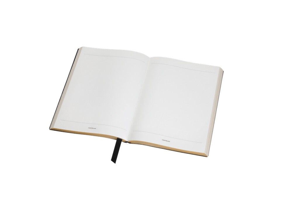 Notebook #146 ホワイト　モンブラン Montblanc Notebook #146 White Leather Premium Paper Lined