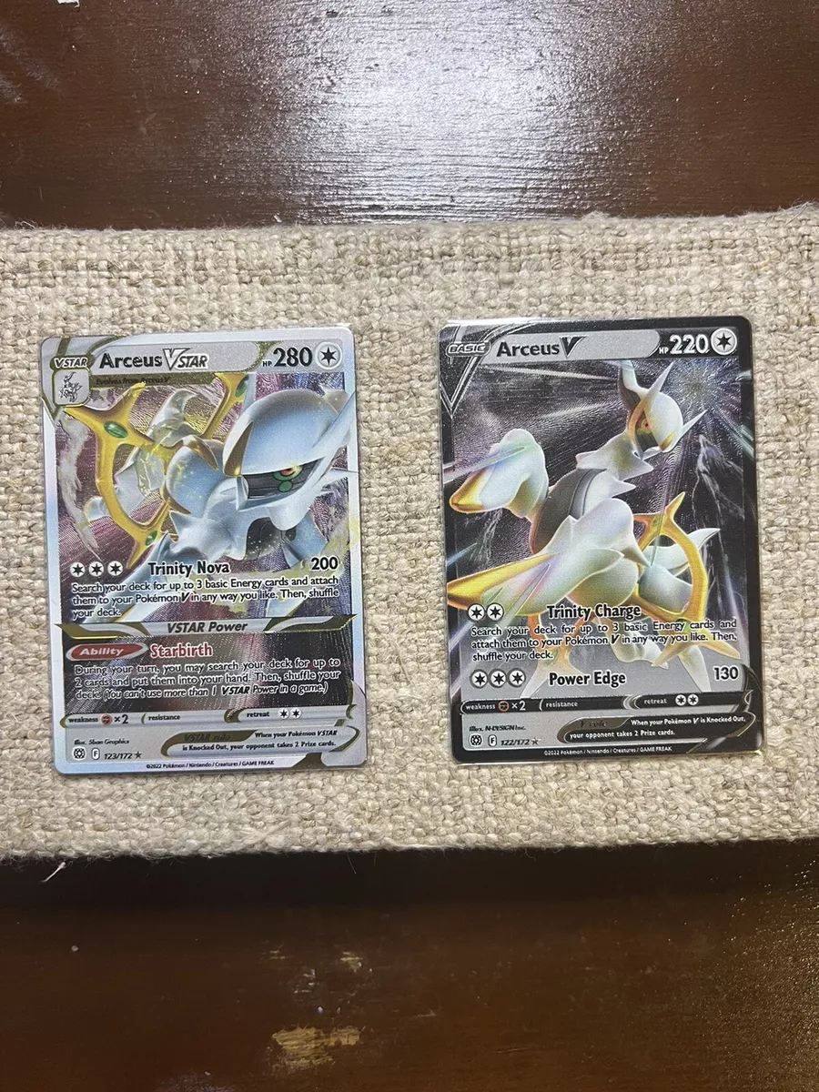 Arceus Pokemon Card, Pokemon Metal Cards Collection