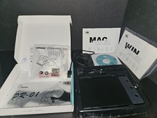 Huion USB Pen Tablet H420 Full Kit w/ Glove Cleaning Charger Drive Disc Manuals