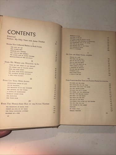 The Thurber Carnival by James Thurber Rare 1945 HC Edition- Humor, New Yorker - Picture 5 of 9