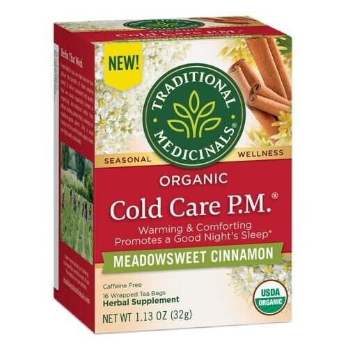 Organic Cold Care P.M. Tea 16 Bags - Picture 1 of 1