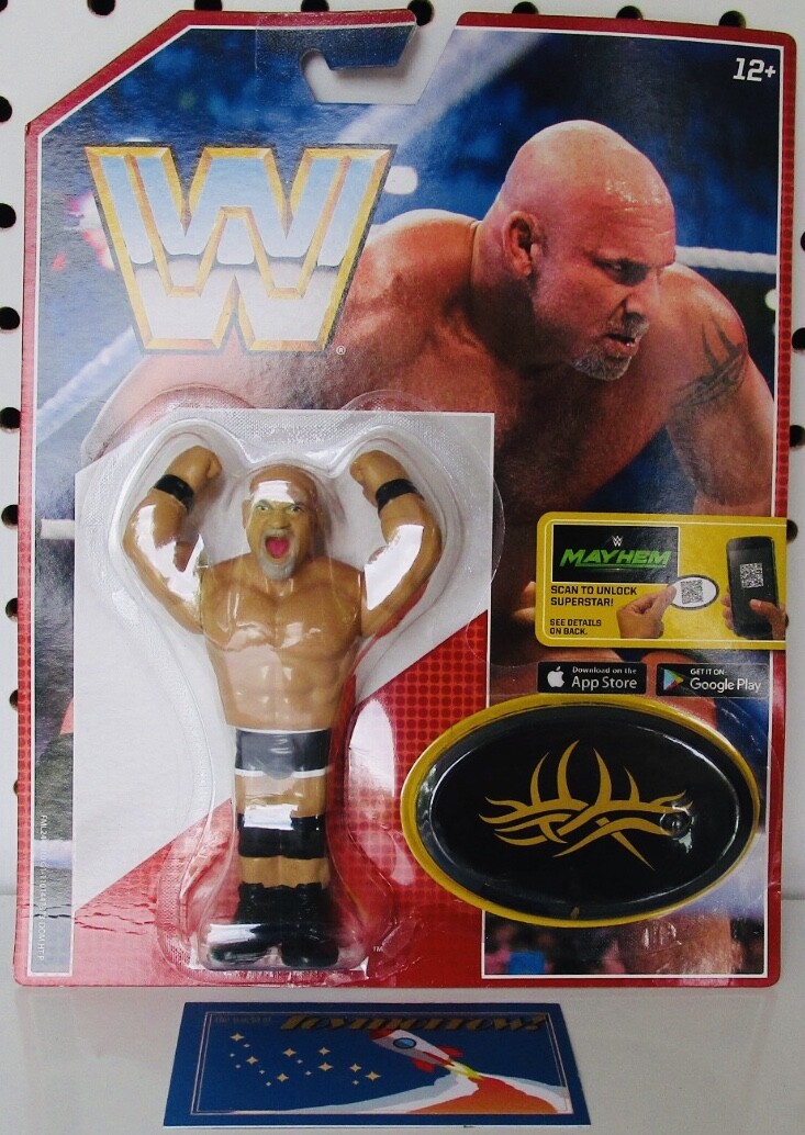 Bill Goldberg Retro WWE Action Figure Mattel Hasbro WWF Series 3