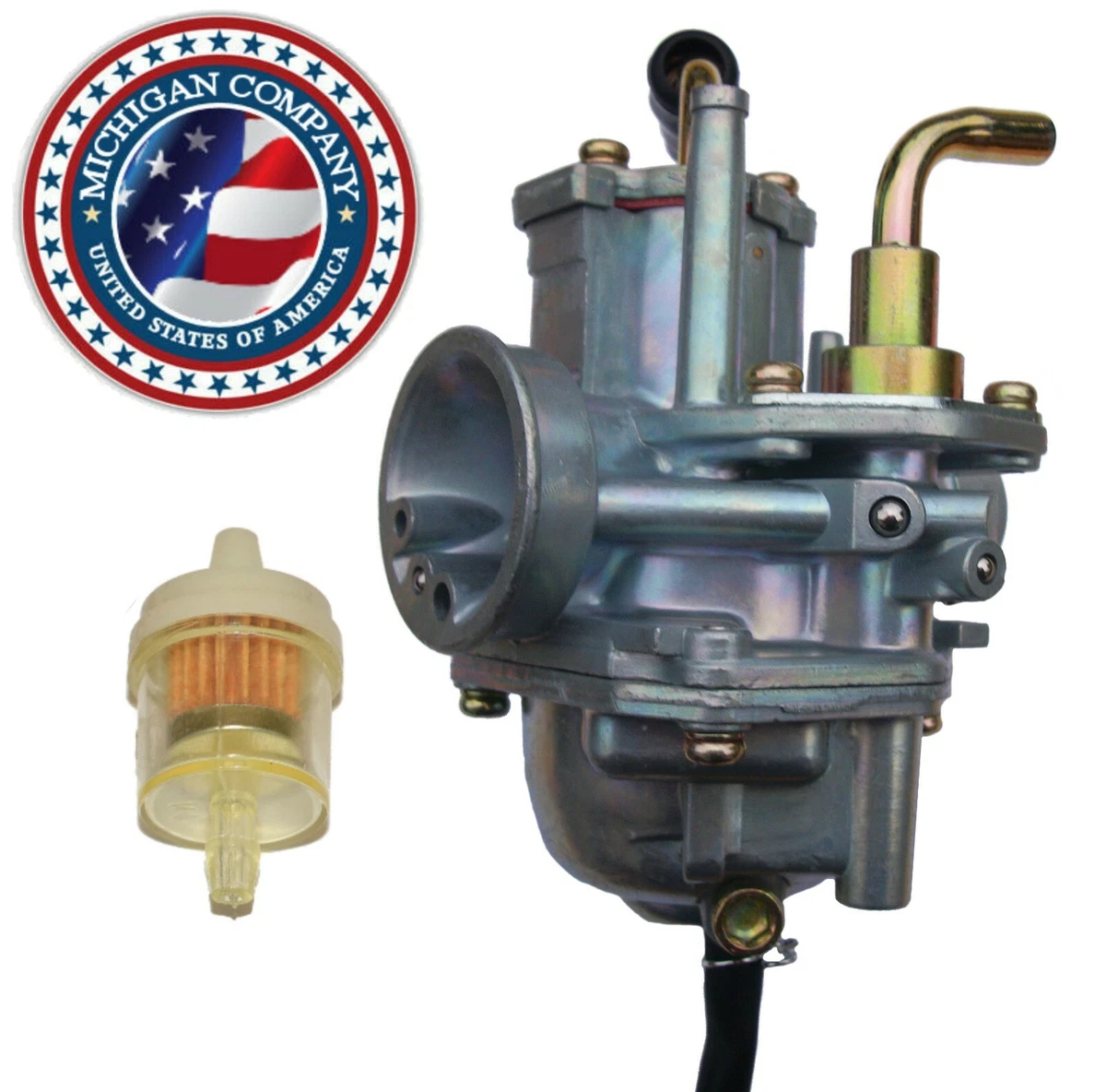 fits Carburetor ETON Beamer II 50 Moped Scooter 50cc Manual Choke