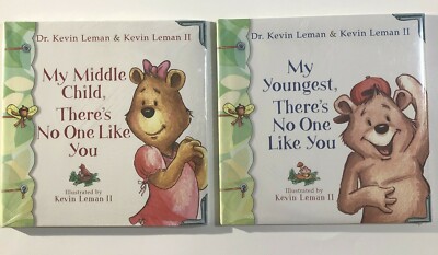 My Youngest, My Middle Child There's No One Like You - 2 NEW BOOKS Kevin Leman