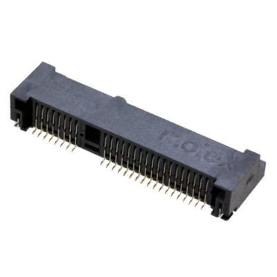 Pack of 10 0483380052 Female Connector 52 Position PCI Express Mini Card Gold 0.