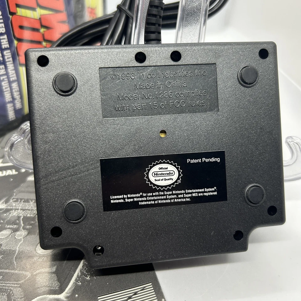 TYCO Power Plug, Super Nintendo SNES Adapter - Complete CIB With Box/Manual - Image 4 of 4