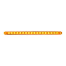 74780 12" PEARL AMBER/AMBER 18LED LIGHT BAR, 3 WIRES