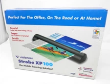 Visioneer Strobe XP 100 USB Sheetfed Mobile Scanner Windows XP 600dpi Vintage