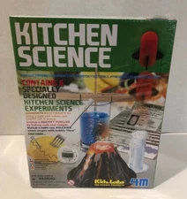 Kitchen Science Kit Educational Toy for Children w/ 6 Fun Experiments, Sealed