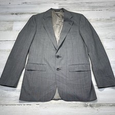 Chaps Ralph Lauren Mens Suit Jacket Blazer Size 42 Long Sleeve Lined Button
