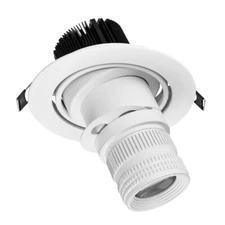 LED COB Ceiling Light Picture Spotlight Focus Lamp Zoomable Aperture Teahouse