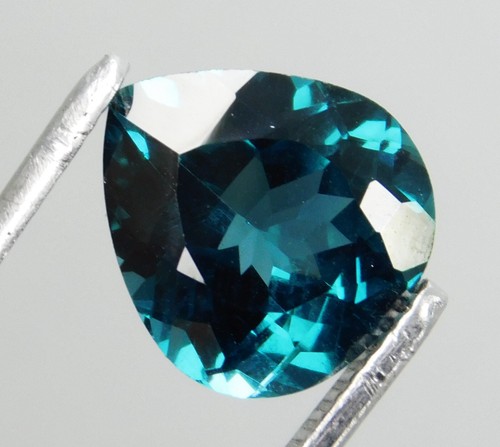 5.20 Ct_Great Best Color_100% Natural Blue Green Indicolite Tourmaline_CERTIFIED - Picture 9 of 13