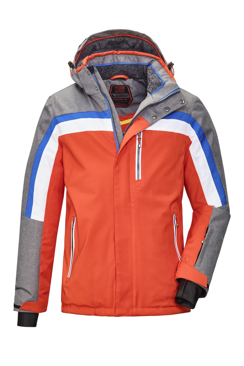 Killtec Men's Ski Jacket Snowboard Jacket Tirano Mn Ski Jckt B Orange  Waterproof | eBay