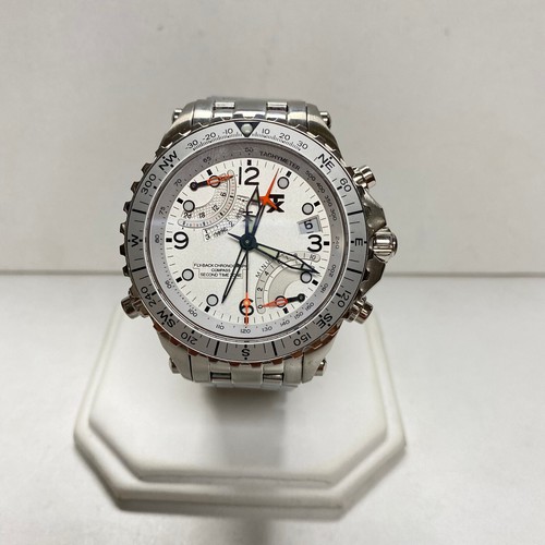 m533 TX Timex Techno Luxury Chronograph Men's Wrist Watch Stainless Steel 10ATM