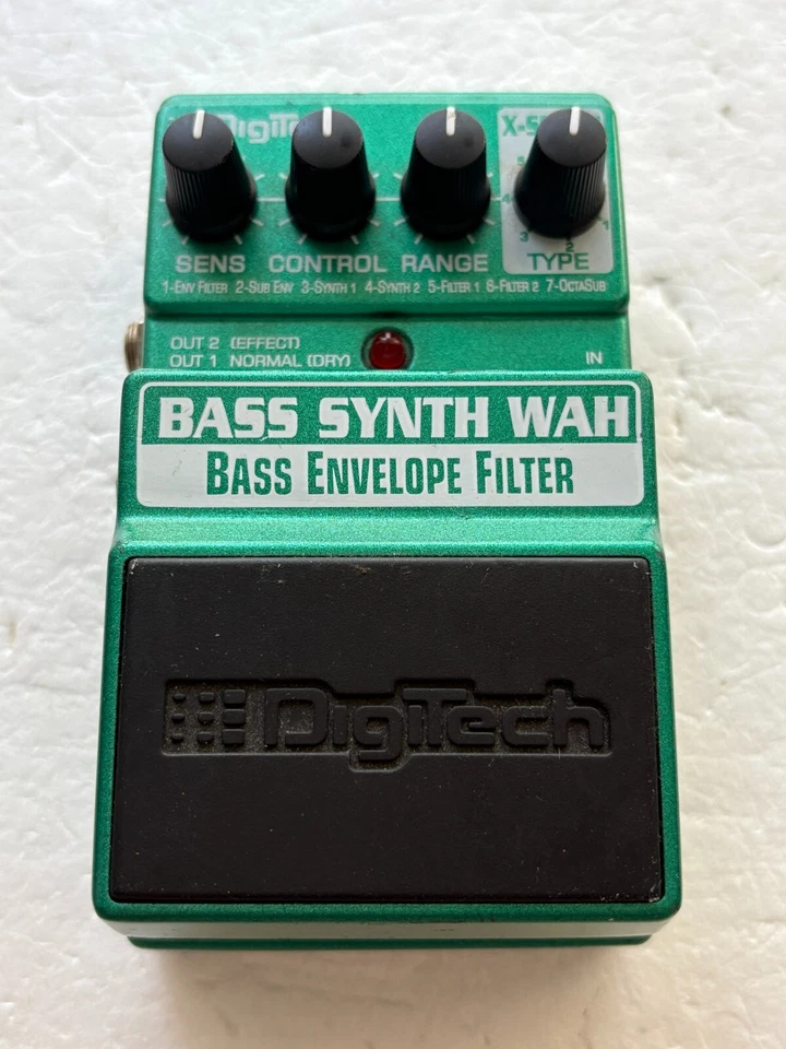 Digitech Bass Synth Wah Envelope Filter Guitar Effect Pedal Used from Japan - Image 3 of 4