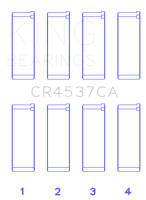 #ad #ad King for Mini Cooper S Cooper S Conv Works W10B16A Size STD Rod Bearing Set $60.37