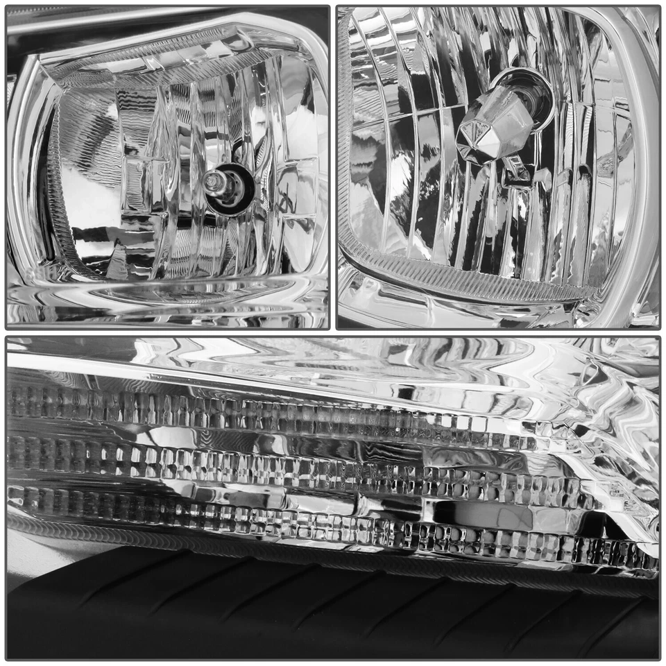 Faróis estilo fábrica Dodge Charger 2011-2014 carcaça cromada lado âmbar - Imagem 3 de 4