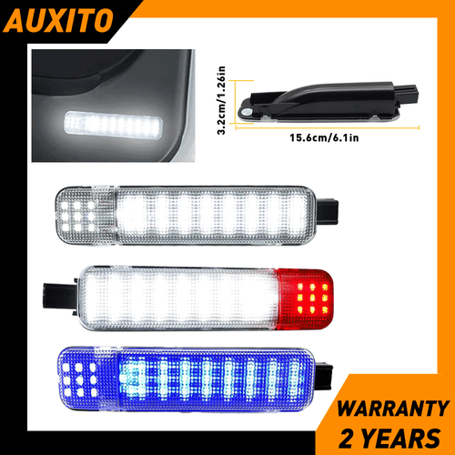 Panel de puerta LED luz de cortesía para Chevy Silverado 1500 2500HD 3500HD 99-06 blanco - Imagen 1 de 22