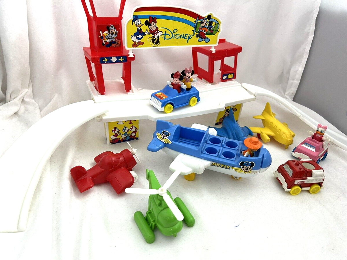 Rare Vintage Walt Disney World Airport Arco Toy Set 1987 Mickey