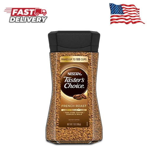 Nescafé Decaf Taster'S Choice Light Medium Roast Instant Coffee Jar 7 Oz