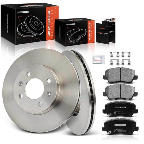 Brake Discs & Brake Pads Front for Kia Picanto III 20172023 1.0 1.2