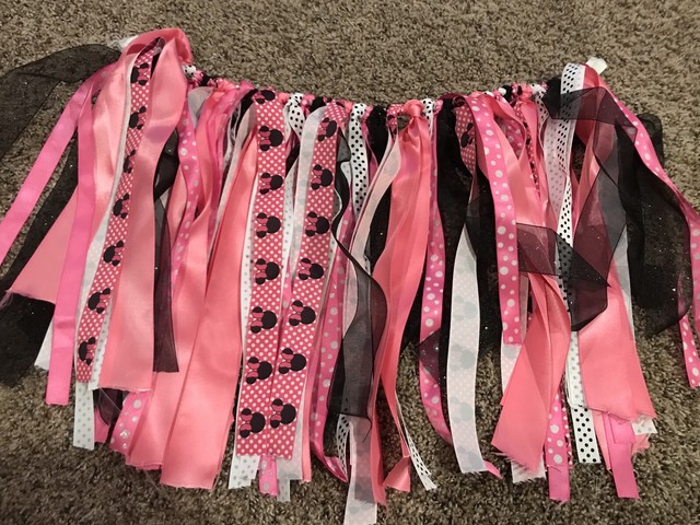 Minnie Mouse 1st Birthday Decorations Hanging For Wall And