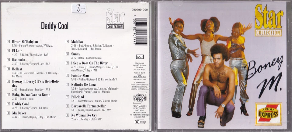 Boney M. – Daddy Cool CD Ariola Express - Bild 1 von 1