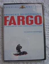 FARGO DVD NEW Frances McDormand Joel & Ethan Coen