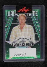 2023 Leaf Metal Pop Century Walk of Fame Auto 1/1 James Caan #WF-JC1 s1i