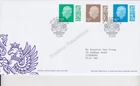 GB ROYAL MAIL FDC COVER 2025 KCIII DEFINITIVE £3.20-£4.30 M25L WINDSOR PMK