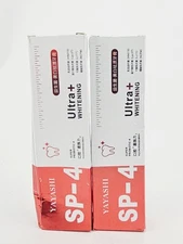 YAYASHI SP 4 Probiotic Toothpaste Ultra Whitening Stain Removing 2 Pack