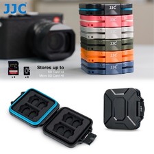 JJC ABS Memory Card Case Holder Storage for 8  TF Micro SD 4  SD SDHC SDXC Cards
