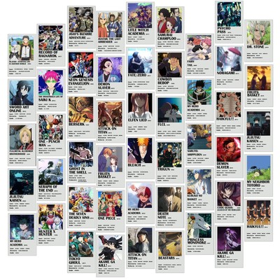 Anime Posters for Anime Decor Aesthetic Stuff, Cute Anime Stuff for Anime Roo...