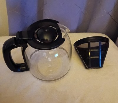 Replacement Nostalgia 12 Cup Coffee Carafe And Filter Basket