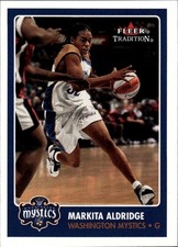 2001 Fleer Tradition WNBA #95 Markita Aldridge