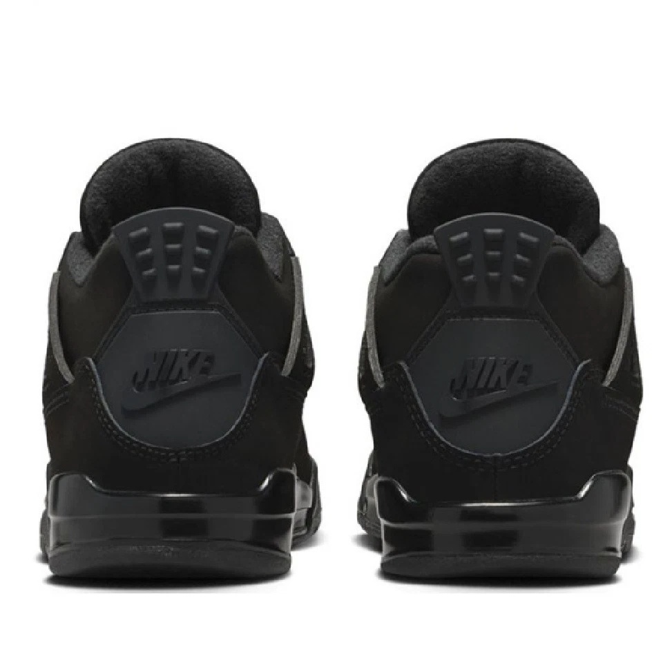 Little Kid's Jordan 4 Retro OG "Black Cat" Negro/Negro-LT Grafito (IB4388 010) Foto 4 de 4