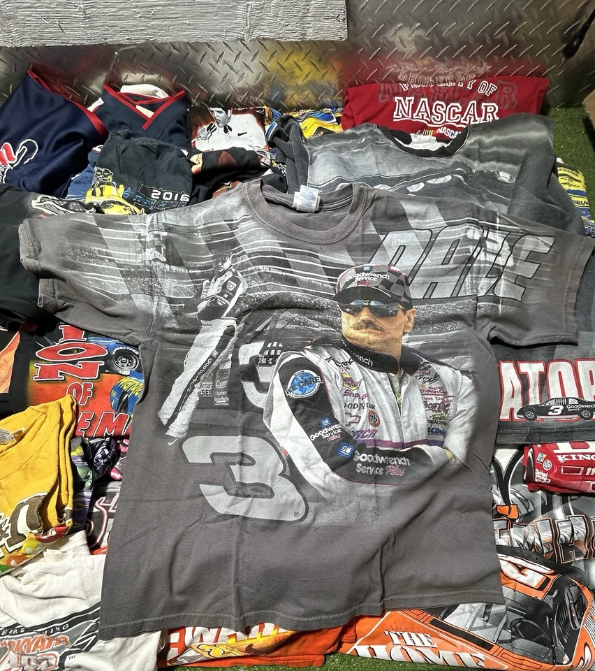 老式 NASCAR 赛车衬衫 AOP 全印经销商 40 件装 Banger — 第 2/4 张图片