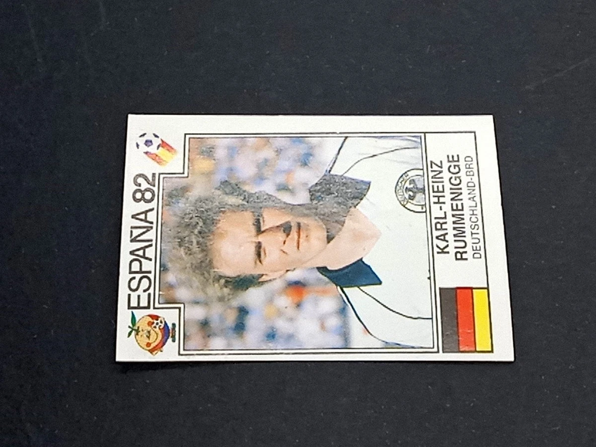 Présentoir + Porte-clés Equipe De France 82 - Trac Espana 82 - Platini - Panini