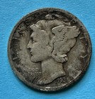 1935-D Mercury Dime. 90% Silver. Good Condition. Charity Auction/Animal Rescue. — photo 1