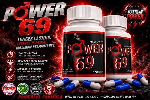 2 POWER 69 GROW MEN ENLARGEMENT SUPPLEMENT NATURAL LONGER HARDER STAMINA PILLS