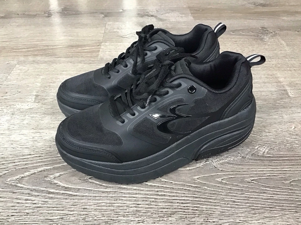 Zapatos deportivos Gravity Defyer G-Defy TB9025FBB-XW negros iónicos para mujer talla 6,5 anchos Foto 4 de 4