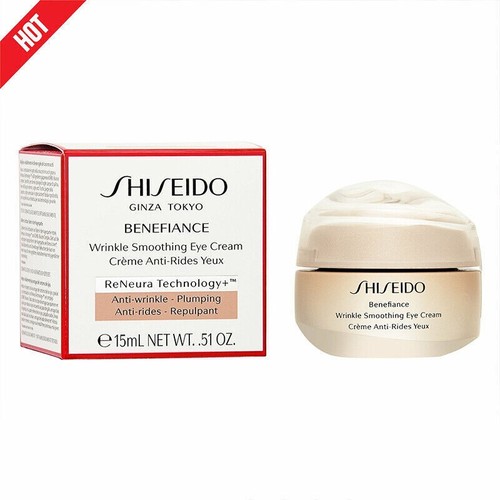 Neu Shiseido Benefiance Wrinkle Smoothing Eye Cream 15ml/0.51oz -DE-