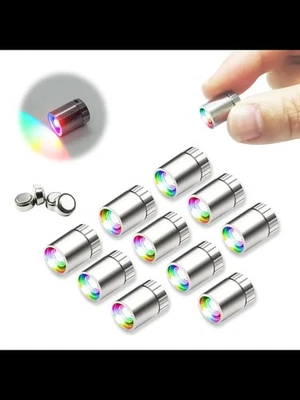 10pcs Miniature LED Lights with Batteries, Mini Small Tiny Light Included Micro