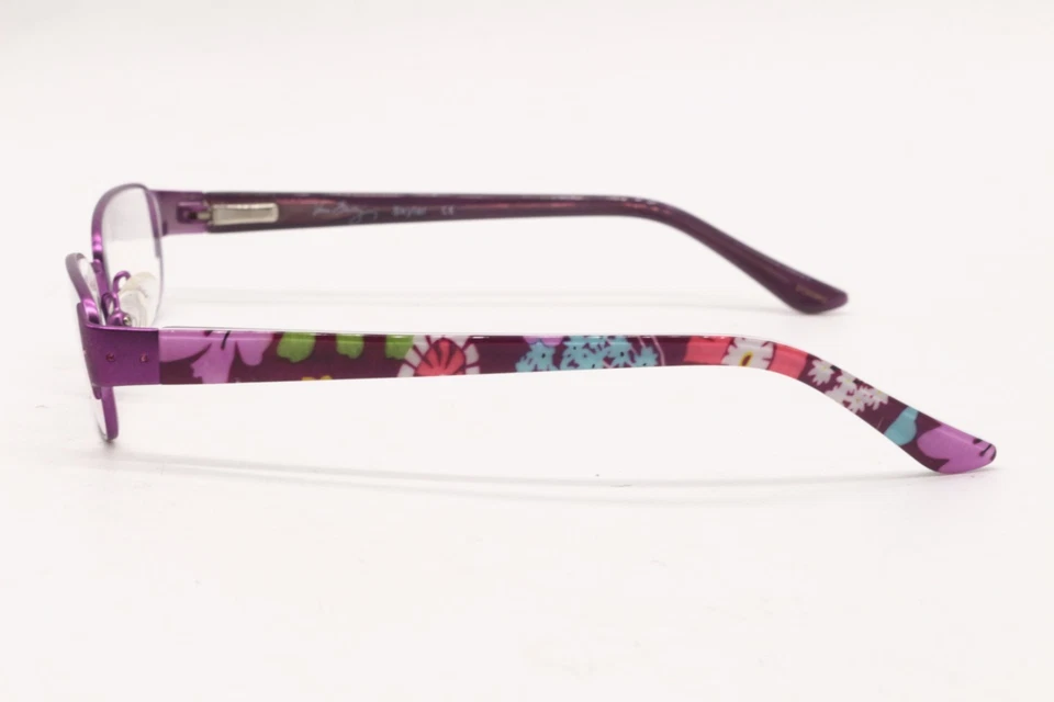 NUEVAS GAFAS VERA BRADLEY FLUTTERBY (FBY) PÚRPURA AUTÉNTICO DISEÑADOR 46-16 Foto 3 de 4