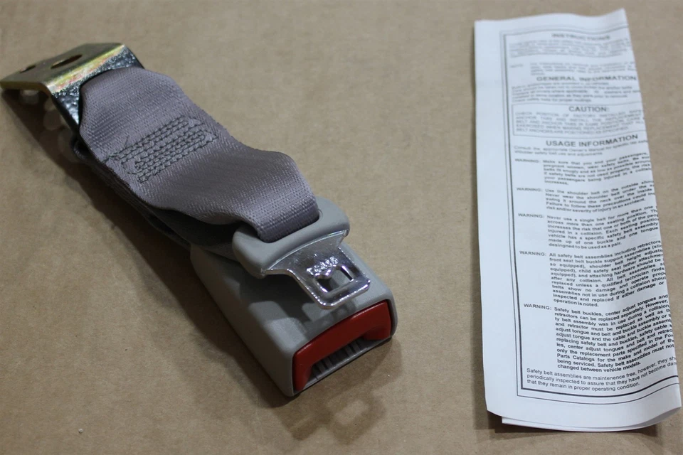 2002 LS Rear Seat Belts-Buckle End 2W4Z5460044AAE Right Lincoln FORD OEM Factory - Image 2 of 4