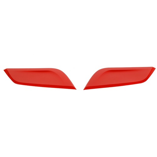 Red Gear Shift Box Side Cover Trim Bezel Decor For Ford Mustang 15+ Accessories - Foto 8 di 8