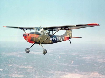 CESSNA L 19 BIRD DOG 1:5,5. Spannweite 2000 mm. RC Bauplan