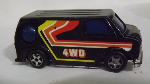 Summer Bedford Van Black "4WD" 1/60 Scale Made In Hong Kong - Picture 3 of 5