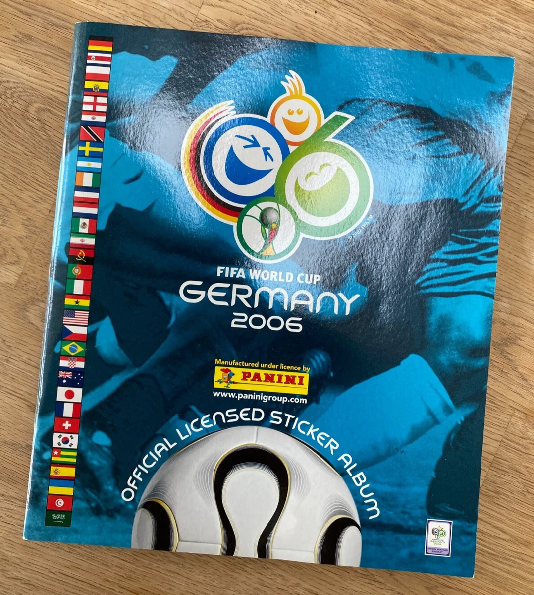 2006 ワールドカップ ドイツ パニーニ アルバム コンプリート Panini World Cup 2006 Germany 100% Complete Album Near Mint